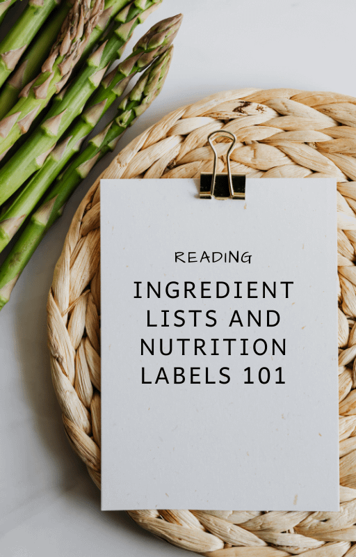 how to read ingredient list title